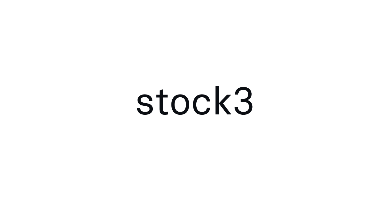 stock3 Schreibweise